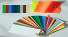 Banner colour samples