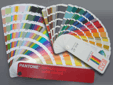 Panton and RAL colour matching swatch