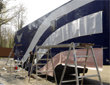 Lorry trailer graphics