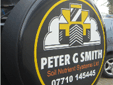 Spare wheel cover graphics