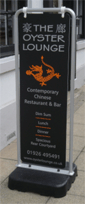 Pavement sign