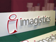 Sign with polystyrene lettering